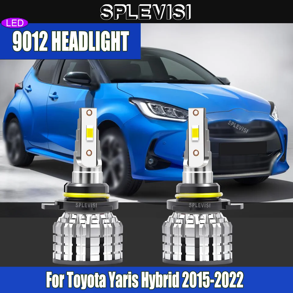 

12v Crystal Clear LED Headlight - Hi Lo - Upgrade – Clear Vision For Toyota Yaris Hybrid 2015-2022 2016 2017 2018 2019 2020 2021