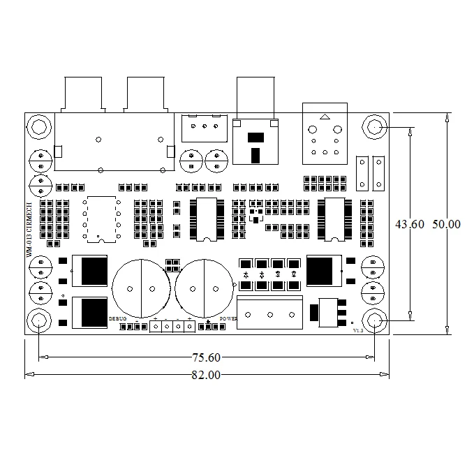 Carte de Décodeur Audio pour Radiateur à Fibre Optique Coaxial, Hifi, 24 bits, 192 tiens z, CS4398 + CSaster 16