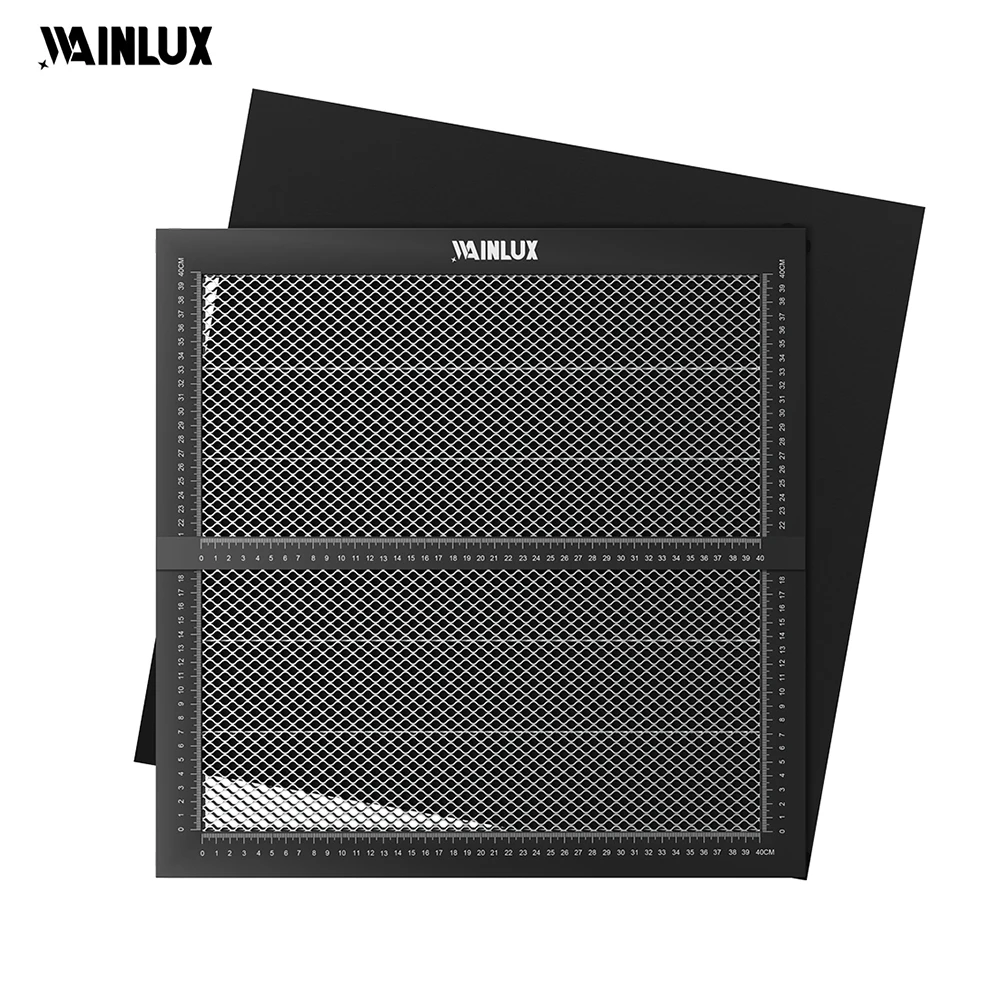 

Wainlux Laser Cutting Honeycomb Working Table Board Steel Panel Platform for Laser Engraver Cutting Machine 400x400mm