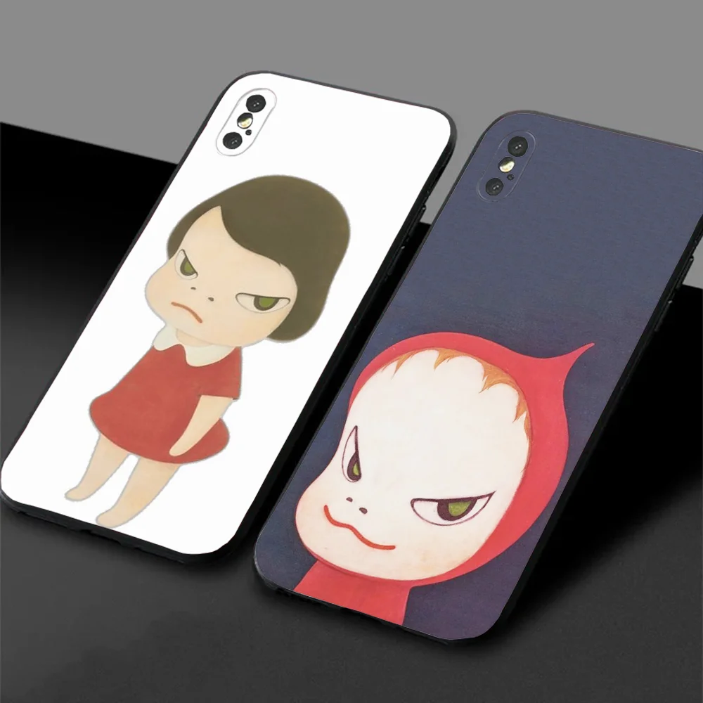 Art Y-yoshitomo Nara Phone Case Phone Case for Samsung S24, 22,30, 20,10, 9,Note20 Ultra、Lite、Ultra、5G、Plus、FE