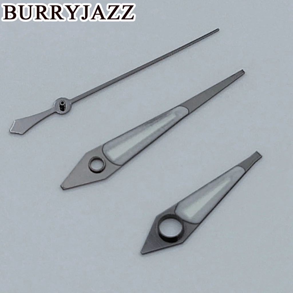 BURRYJAZZ jam tangan NH35 NH36 NH38 7S26 7S36 4R35 4R36 tangan perak emas mawar pistol hijau bercahaya