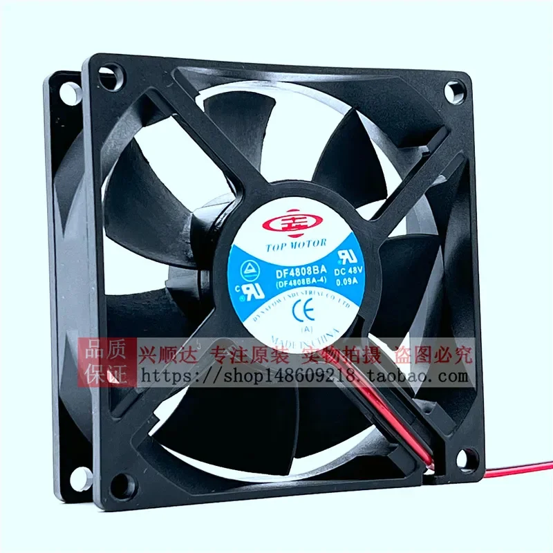 for Mitsubishi Elevator Inverter Fan DF4808BA-4 DC48V 0.09A 0.11A 80x80mm Cooling Fan