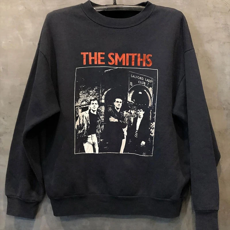 Sudadera con capucha The Smiths para hombre y mujer, sudaderas con capucha de gran tamaño, Tops de marca, jersey Retro de banda Y2k, ropa de calle para hombre