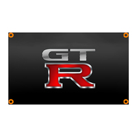 90x150cm Skyline Gtrs 35 Generation Evolution JDM Car Flag Racing Banner