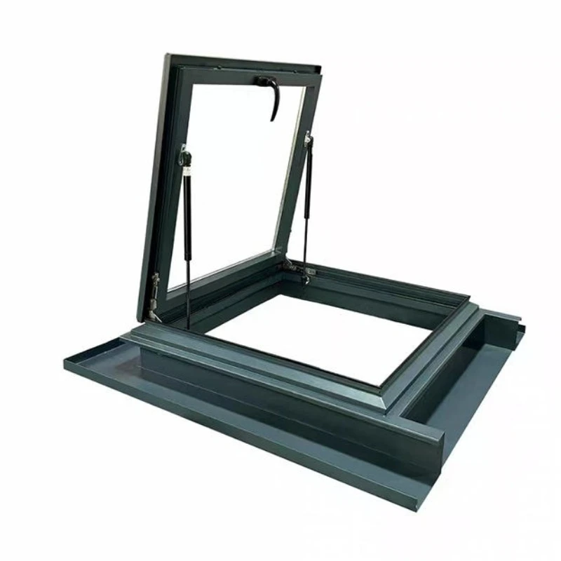 Aluminum Alloy Rain Shield And Drainage Board New Style Manual Skylight Cover Suitable For Villa Sloped Tile Roof Building Use
