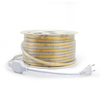 AC COB 220V LED Strip Light Lamp 220 V Flexible 0.5M-30M 360Led/M High Brightness IP67 Waterproof RA90 Linear Outdoor Home Decor