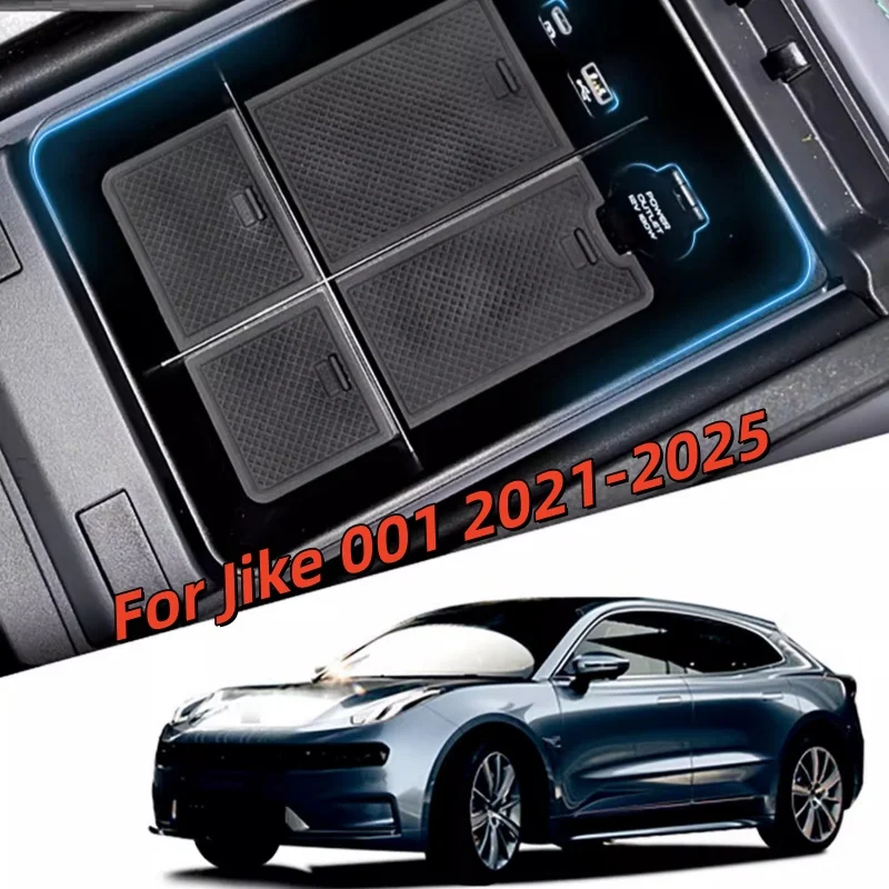 Car Central Control Armrest Box Storage Box For Jike 001 2021-2025 Car Storage Organizing Accessories