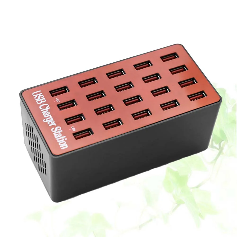 

20 Ports USB 16A Desktop Charging 100-240V Input Fast for Phone Tablet with Overheat Protection