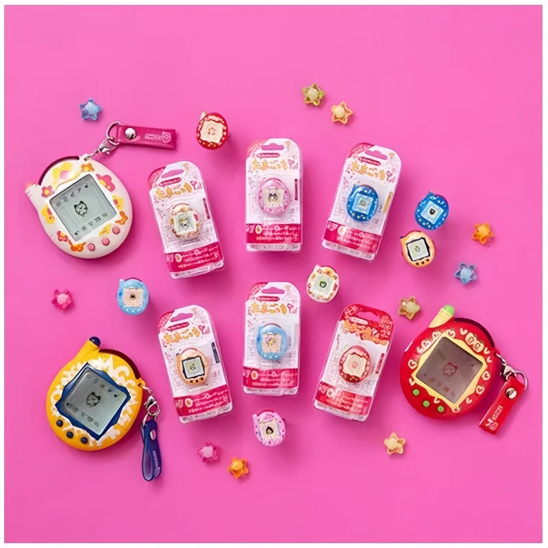 In Stock Bandai Tamagotchi Takuma Song Shaped Decorative Ring 3 Twisted Egg Nostalgic Electronic Pet Toys