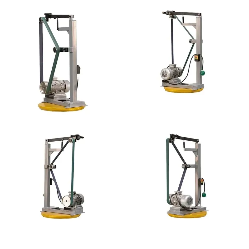 Industrial Grade Multi-functional Vertical Belt Abrasive Machine Soft Sharpening Knife Wire Drawing Polishing Rust Removal