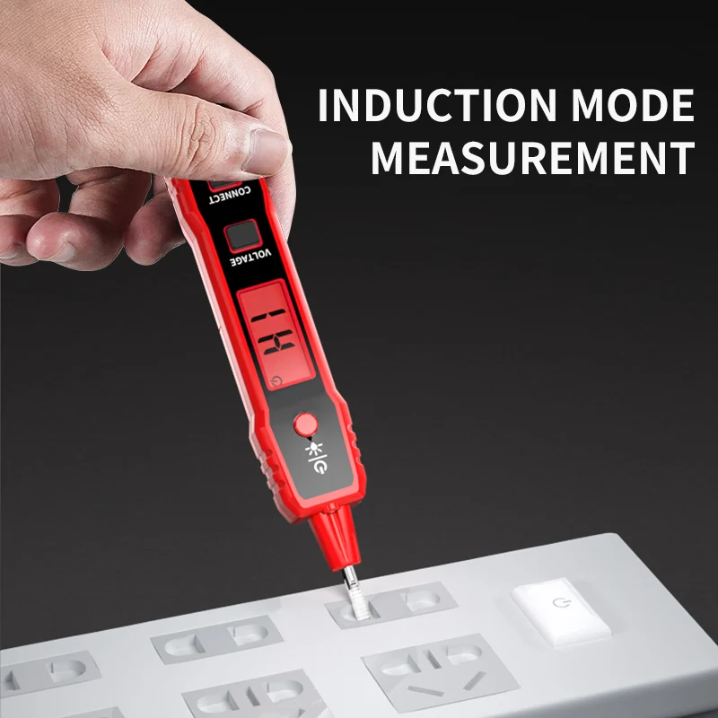 Smart Multifunctional Digital Display Electrician\'s Pen Tester Voltage Detector and Breakpoint Locator