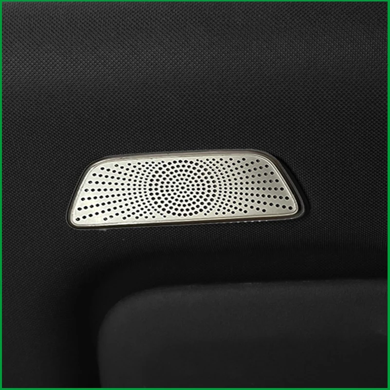 Car Styling For Volvo XC40 S90 XC90 V60 2018 2019 2020 Roof Speaker Voice Cover Sticker Trim Auto Parts Accessories