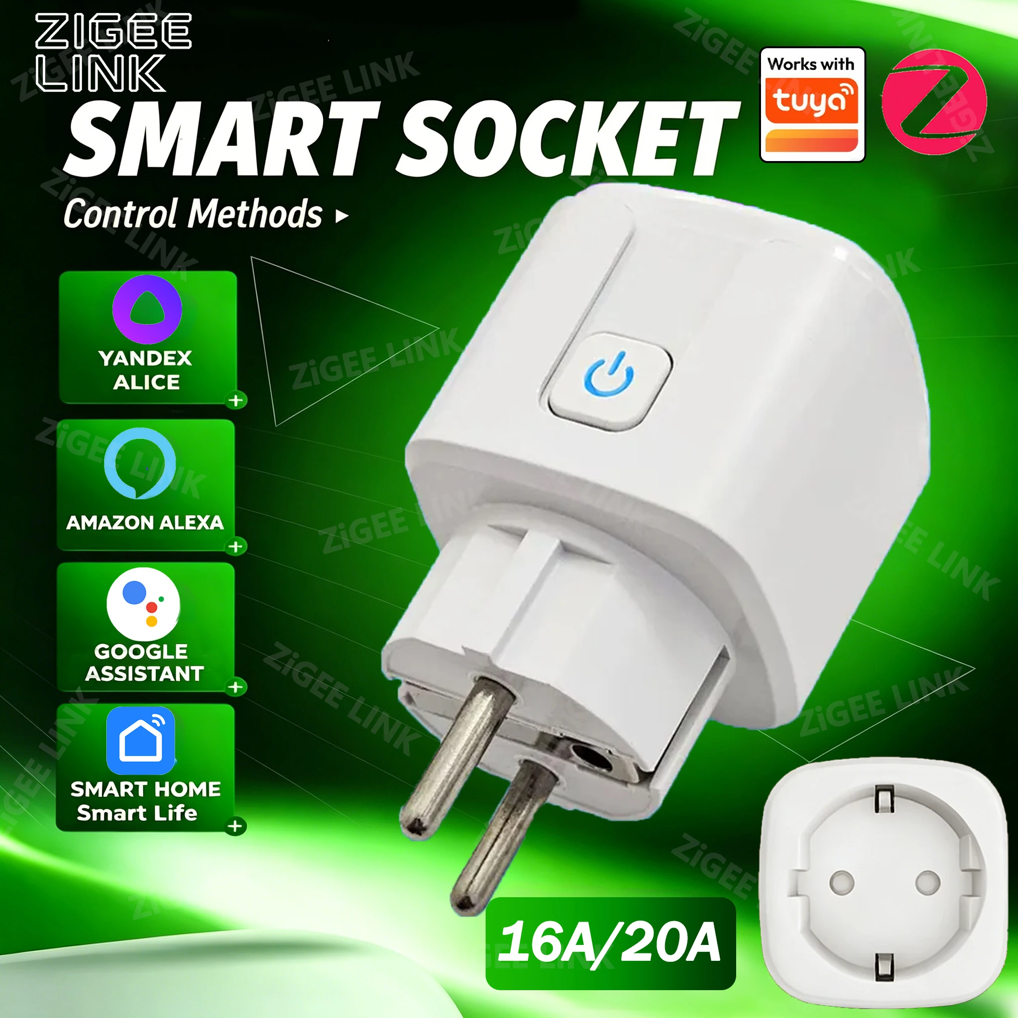 Zigbee Eu Plug 16A/…