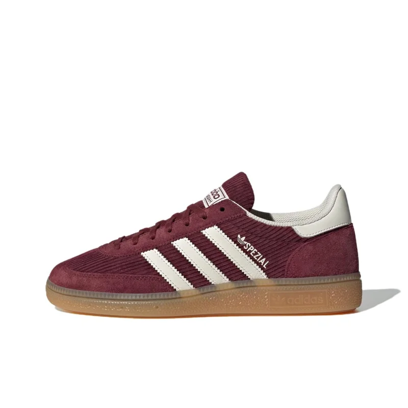 Adidas Handball Spezial Shadow Red Brown Flat Classic Versatile Men Women Skateboard Shoes Couples Sneakers