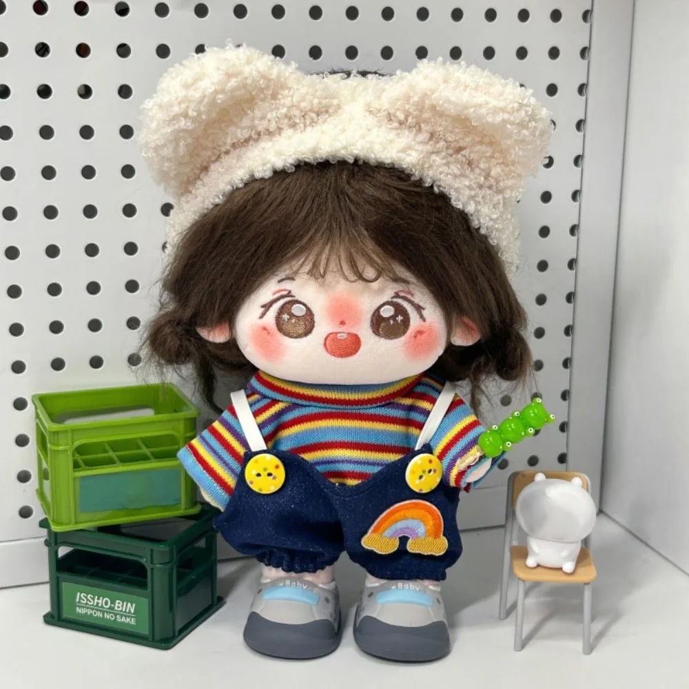 면화 인형 의류 교체 세트, 봉제 인형 의류, DIY 의류, 세트, 장난감 액세서리, 20cm