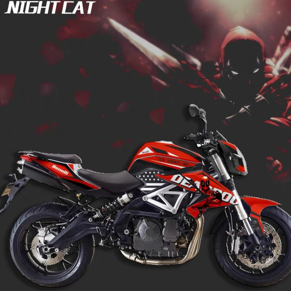 

Motorcycle Refitting the Whole Decal Sticker Body Waterproof Personalized Drawing For Benelli TNT600i TNT600