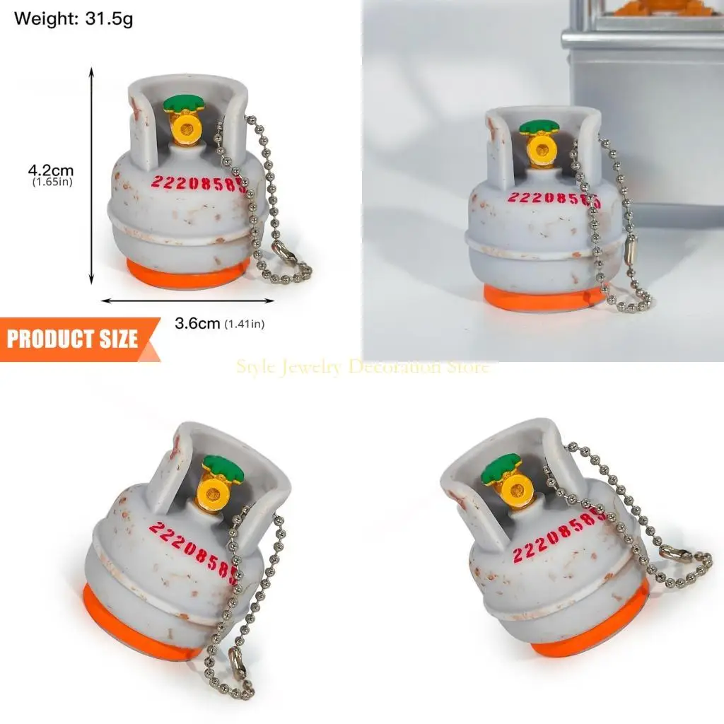 D46E مميزة لزجاجة الغاز الصدأ الإكسسوارات الرئيسية الفريدة لمروحة الجماليات القديمة والأزياء الصناعية