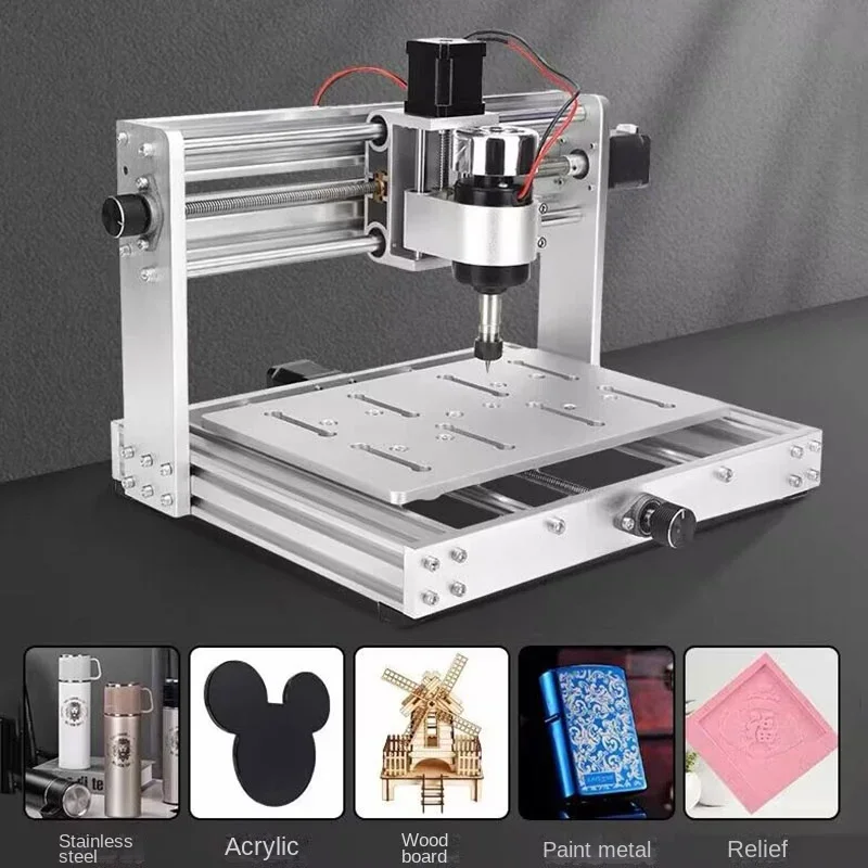 3018 Max CNC Router Kit Metal Control 150W Spindle 3 Axis Wood DIY Laser Engraver Milling Machine for Cutting & Engraving view 3
