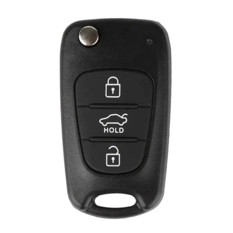 Replacement Remote Car Key Shell 3 BT Flip Folding Key Case For Kia K2 K5 Rio 3 Picanto Ceed Cerato Sportage For Hyundai