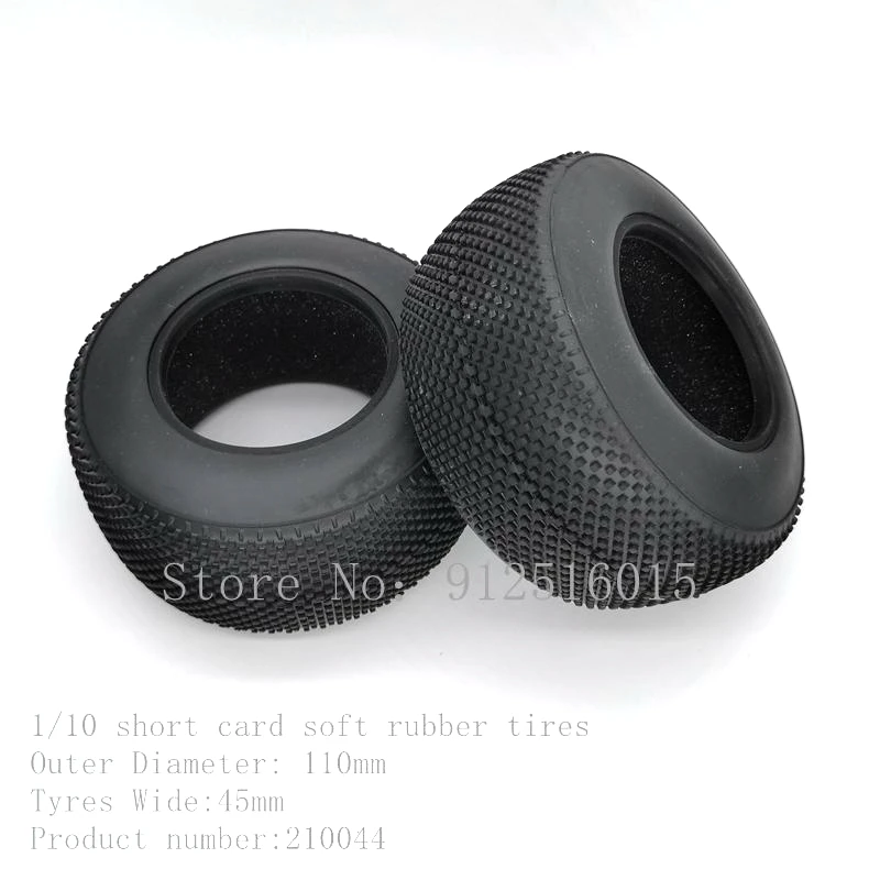 RC Car Parts Remote control Model Cars 1/10 Short-course Truck Buggy Tires Off-road Small Nail Tire Wheels 210044