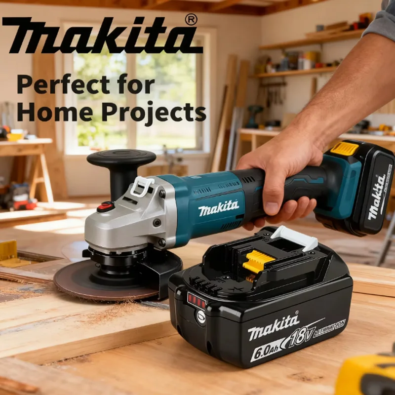 

100% Оригинальный литиевый аккумулятор Makita 6Ач/5Ач для Makita 18В, замена для моделей BL1830B, BL1850B, BL1850, BL1840, BL1860, BL1815