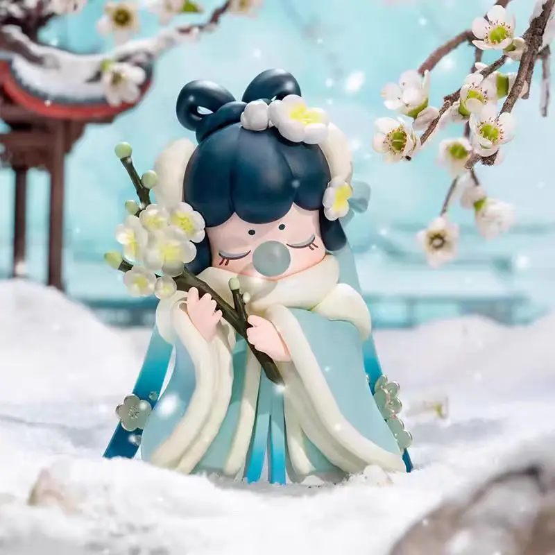 Boîte ennemi originale de la série de poésie chinoise des Prairies, modèle de jouets, style de confirmation, jolie figurine d'anime, cadeau surprise