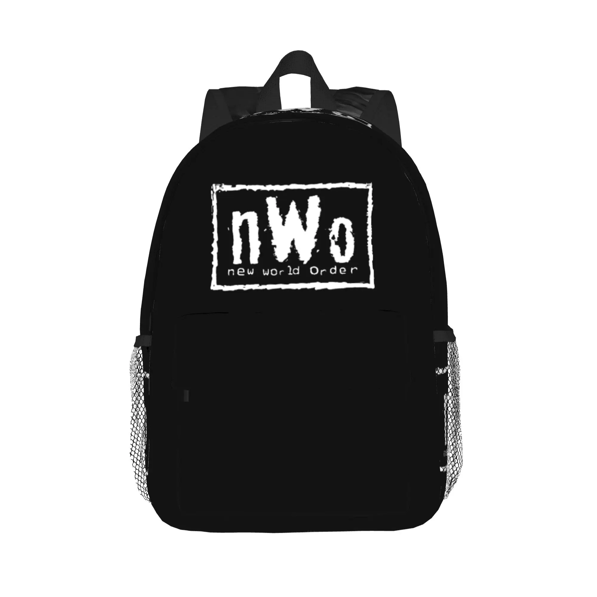 NWO New World Order Wrestling Backpack Hot Sale Daypack Large Capacity Boys Girls BookBag Shoulder Bags for Men Women School Bag