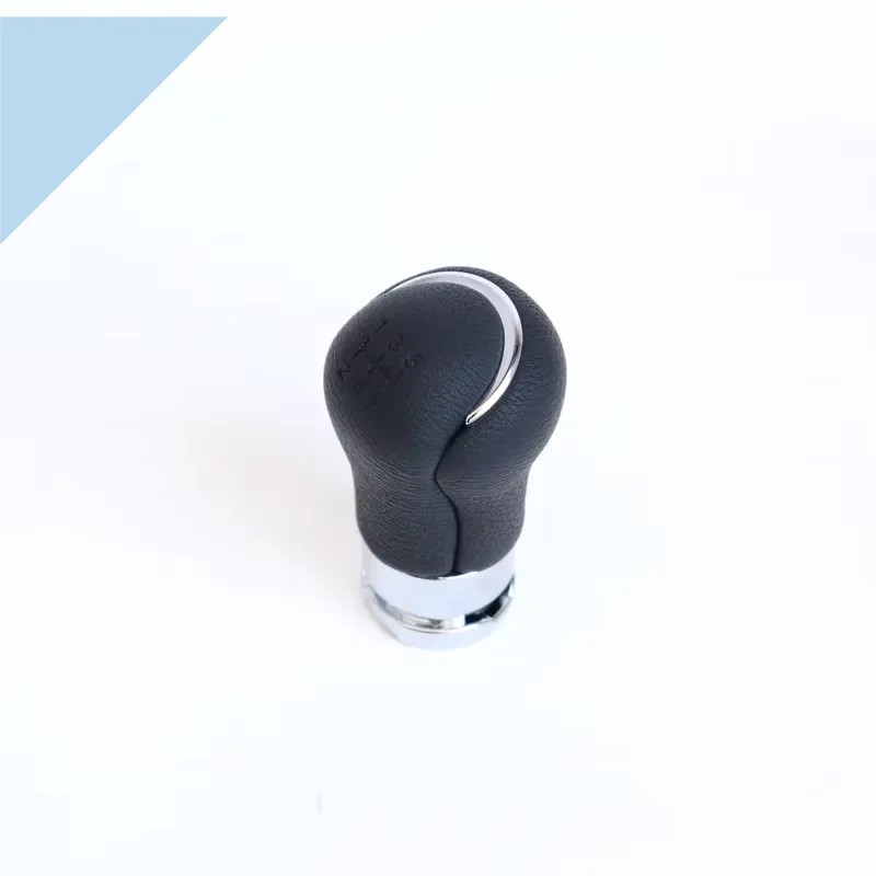 

for Leather-Wrapped Gear Shift Knob And Lever for Toyota Hilux 2015-2020 Vehicle Interior Accessories