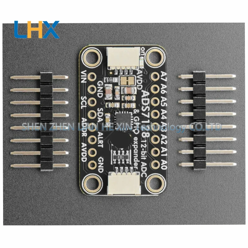 ADS7128 8-channel ADC GPIO Expansion Board for STEMMA QT Qwiic in stock