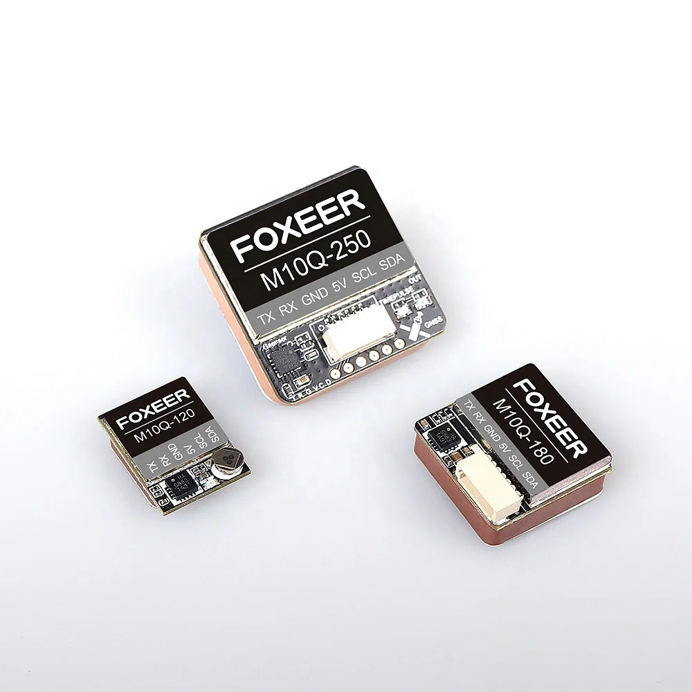 Foxeer M10Q GPS 5883 Compass Dual Protocol NMEA/U BL0X Plastic FPV System for Racing Drone Airplane with 120 180 250 Long Range