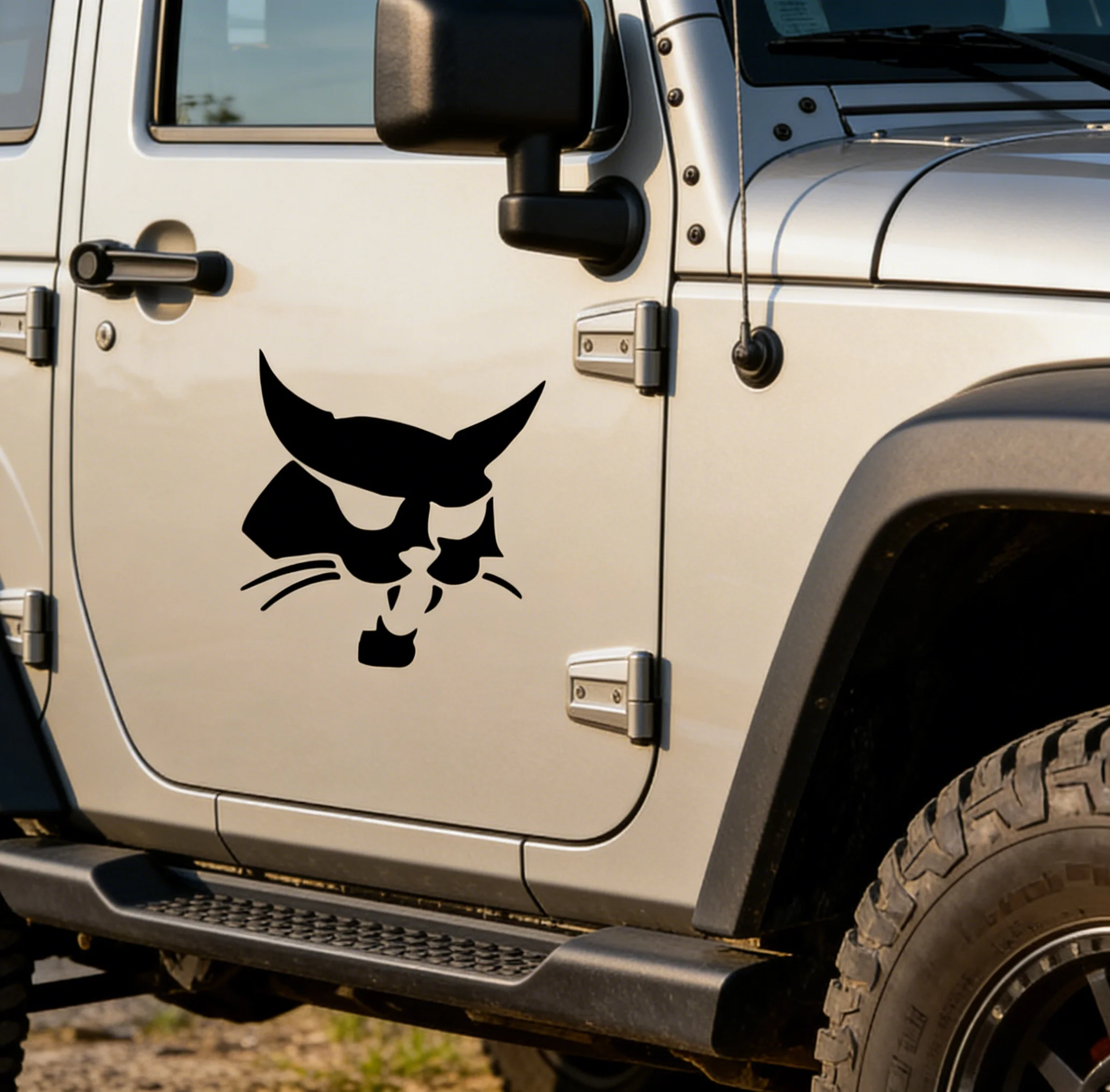 

Cool Bobcat Animal Car Sticker 18cm Vinyl Decal Waterproof Sunscreen Auto Exterior Decor for SUV Truck Bumper Window Universal