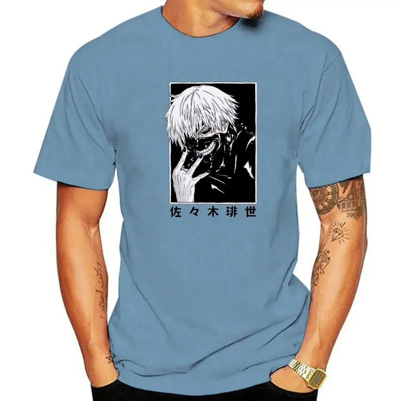 tokyo ghoul Kaneki Ken t shirt male clothing tshirt men t-shirt top harajuku funny tee for streetwear hop hip