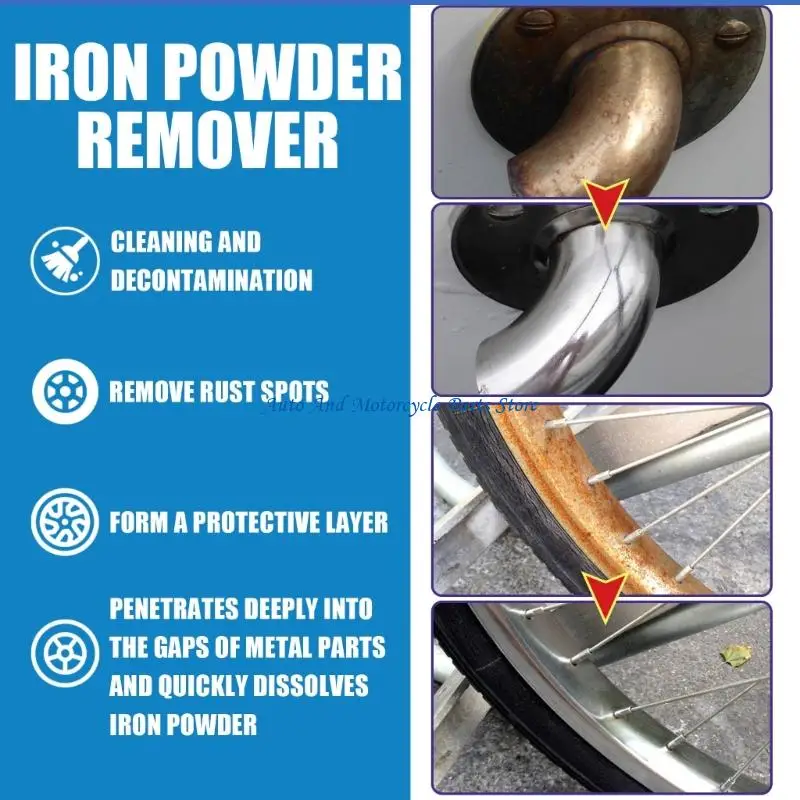 P9FD Car Rust Treatments Derusting Sprayer Rust Remover Multifunction Rust Removal Sprayer