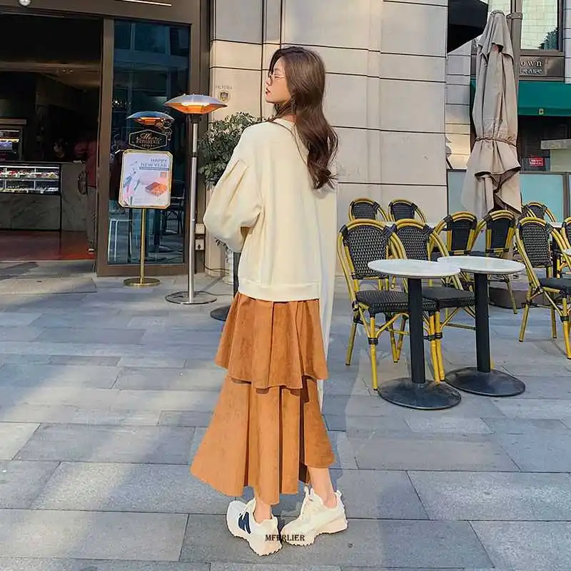 Plus Size 5XL 150KG Autumn Long Dress Long Sleeve Women O Neck Patchwork Maxi Dresses Casual Loose Dresses