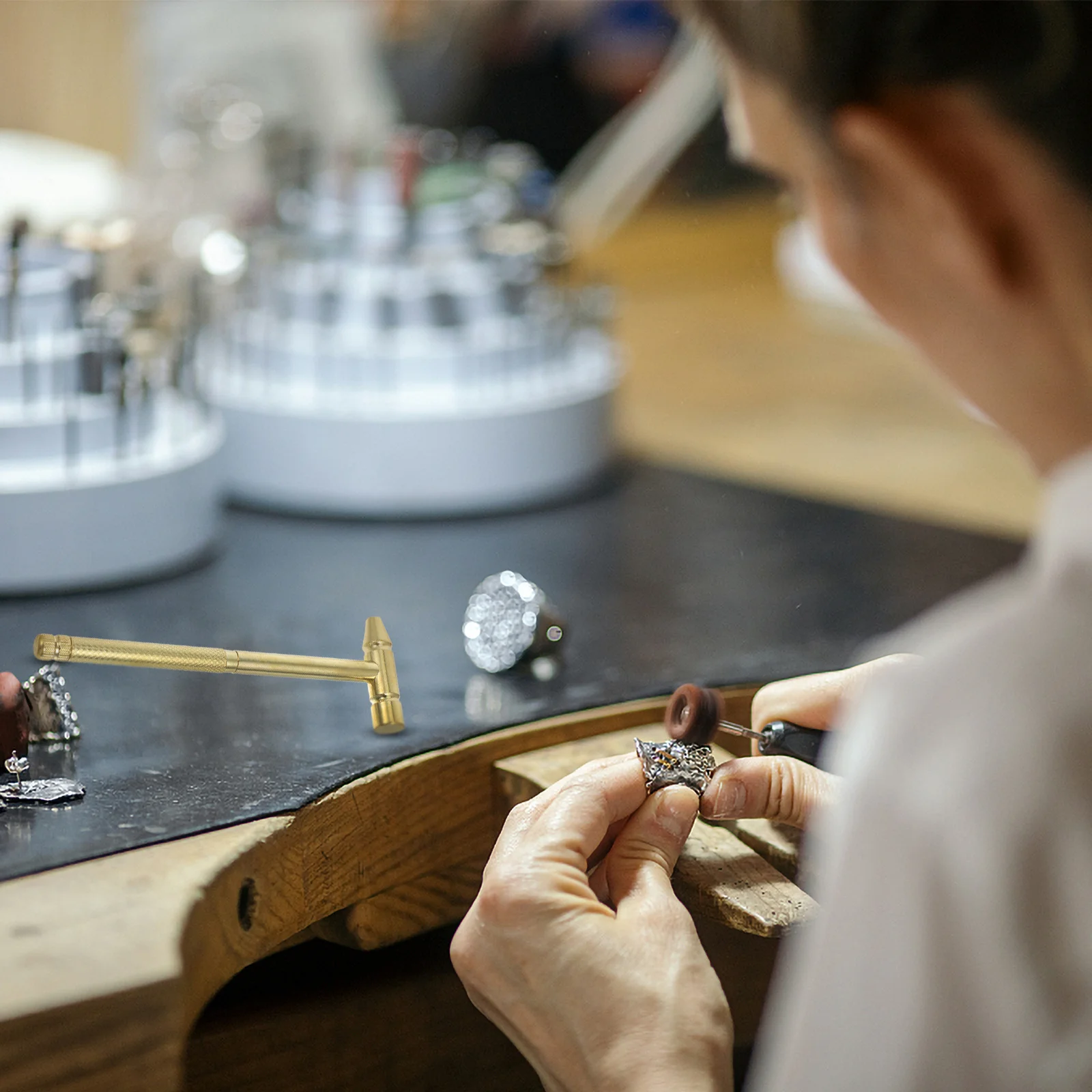 

Multi-Function Copper Zinc Alloy Mini For Jewelry Making Portable Small With Built-In Screwdriver Multifunction Alloy