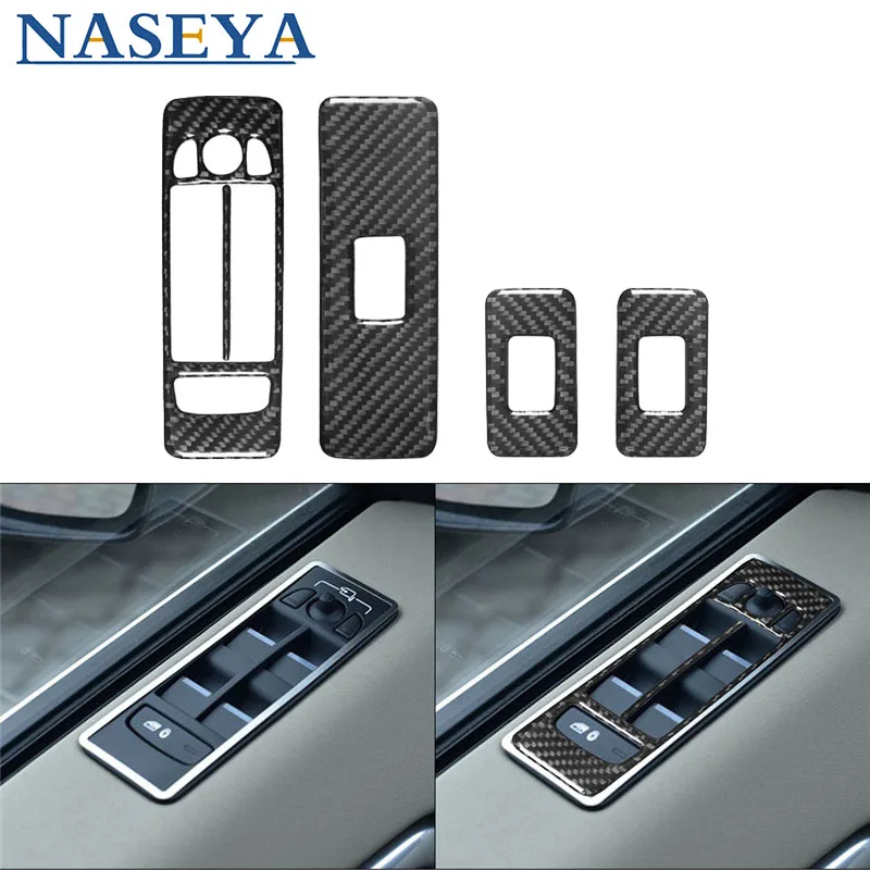 

Window Lift Control Carbon Fiber Stickers For Land Rover Discovery Sport 2015 2016 2017 2018 2019 Car Interior Accessories