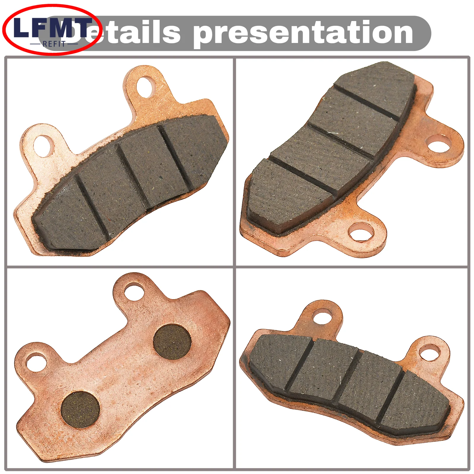 For Sur-Ron Ultra Bee For Surron UltraBee Front And Rear Brake Pads OEM Original Copper Based Sintering Electric Bike Motorcycle