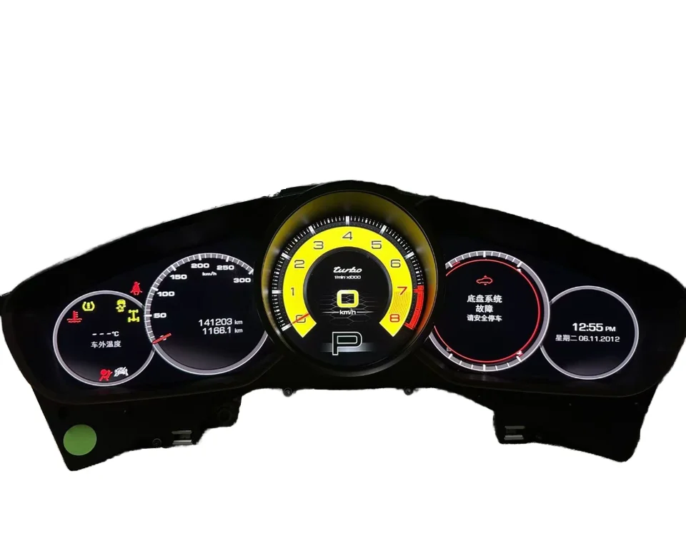 

PG для Panamera 971 Cayenne 9Y0, дисплей приборной панели, 18,2-дюймовый ЖК-дисплей приборной панели, автоматический счетчик, цифровой кластер