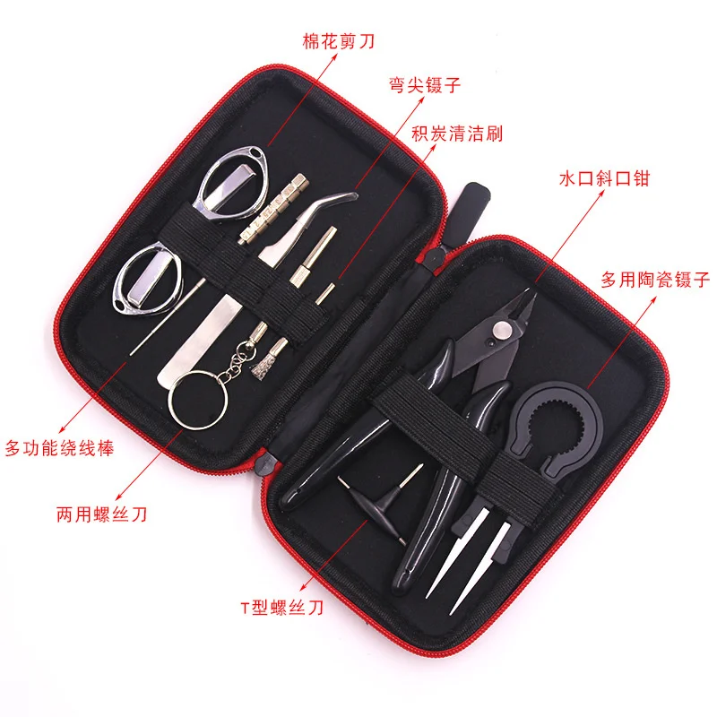 Black mith blacksmith kit heating wire winding rod divine tool diy multi-function ceramic tweezers set