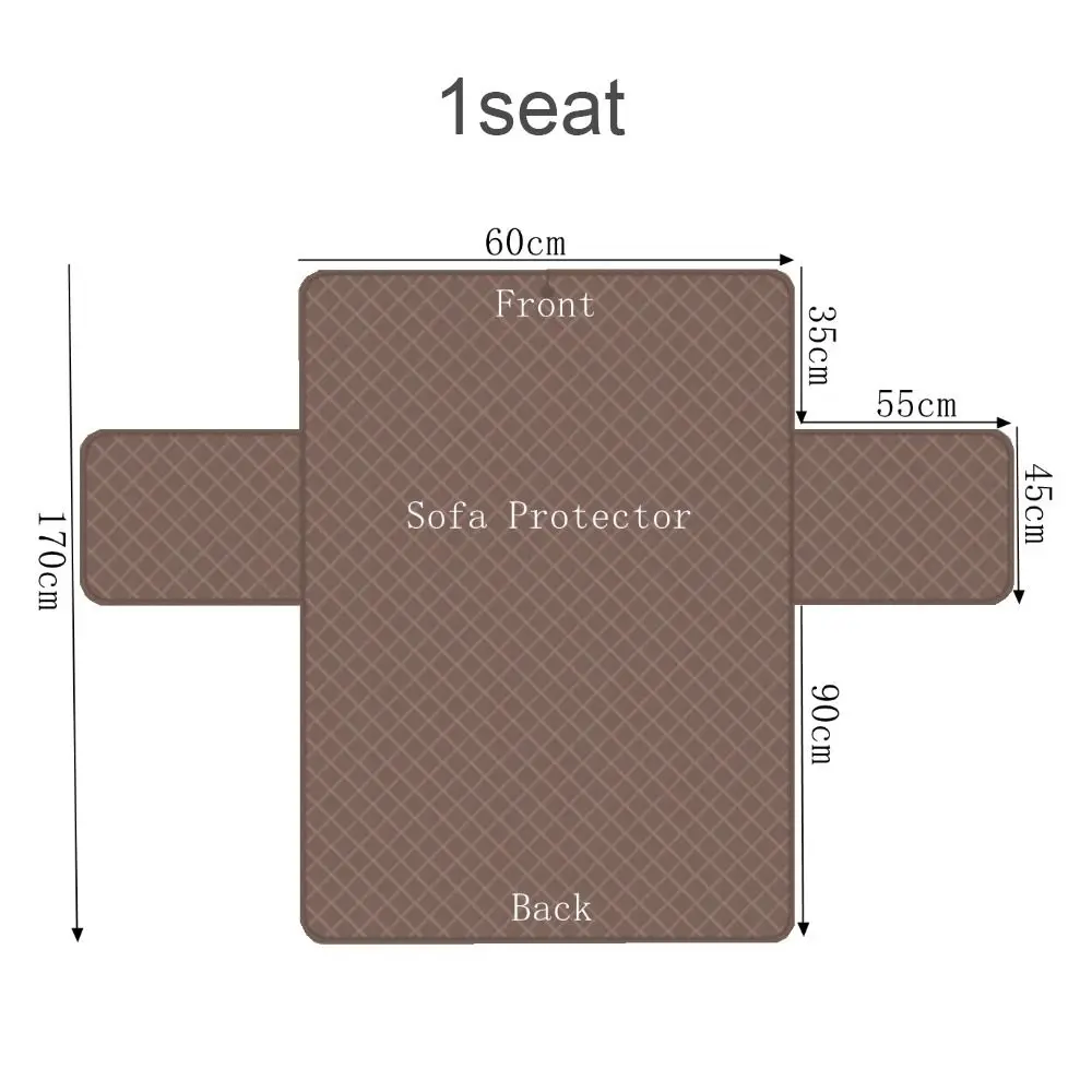Solid Color Elasticity Dacron Sofa Covers Chair Protector Couch Slipcover Settee Covers