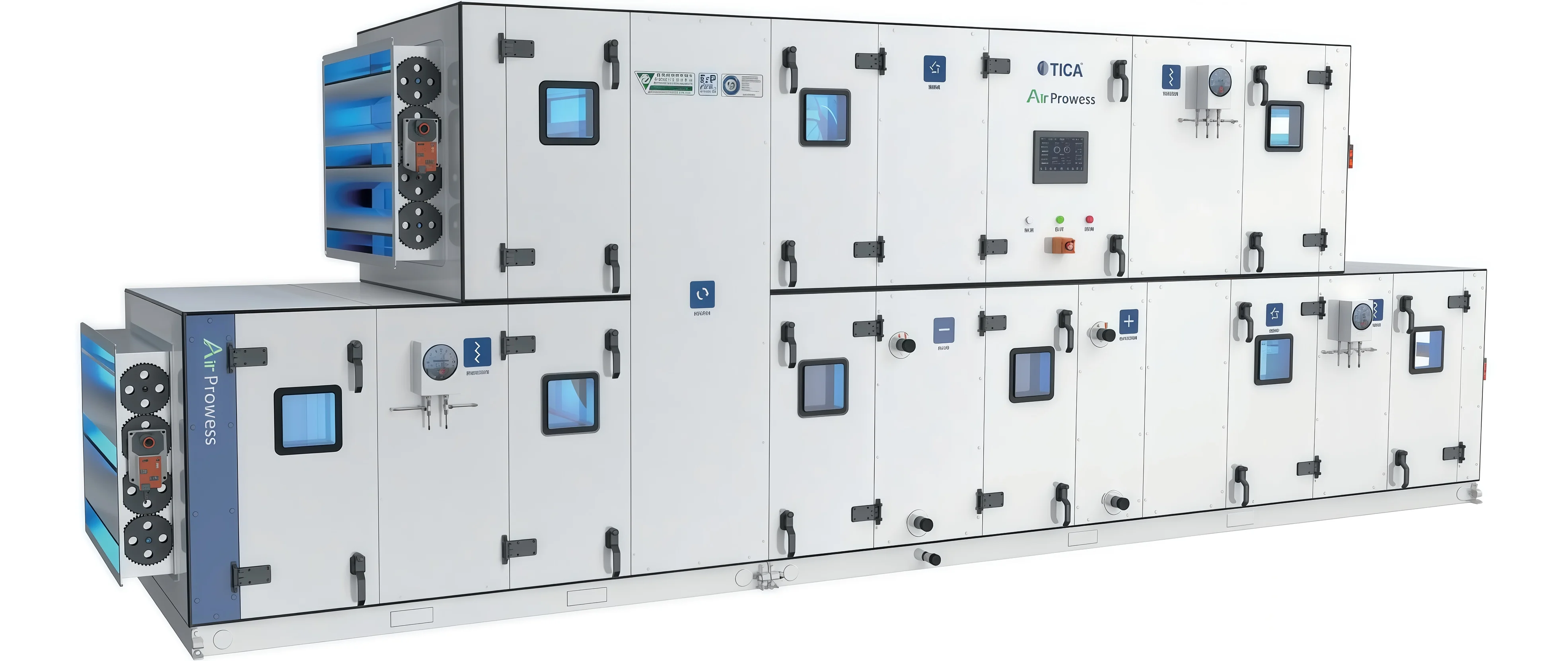 AHU Industrial AC with Temperature Condition for Clean Room, Air Conditioner AHU Air Handling Unit for Laboratory