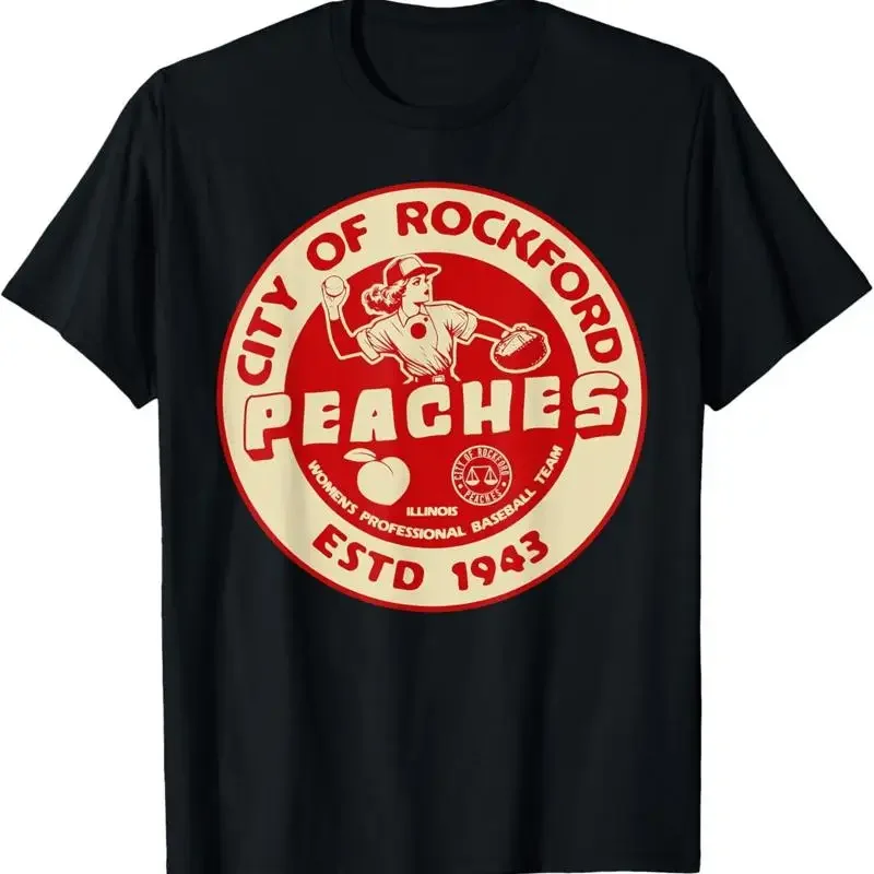 Rockford Peaches baseball 1943 T Shirt