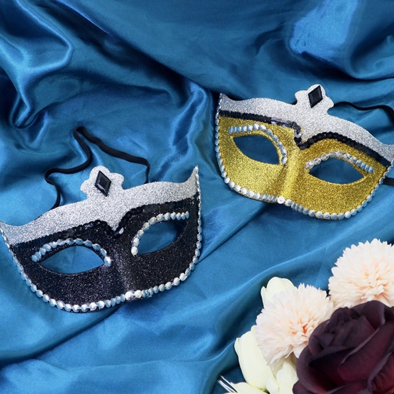 

57QA Пластиковый фестиваль маска для улова маски для лица для вечеринок с длинной одеждой