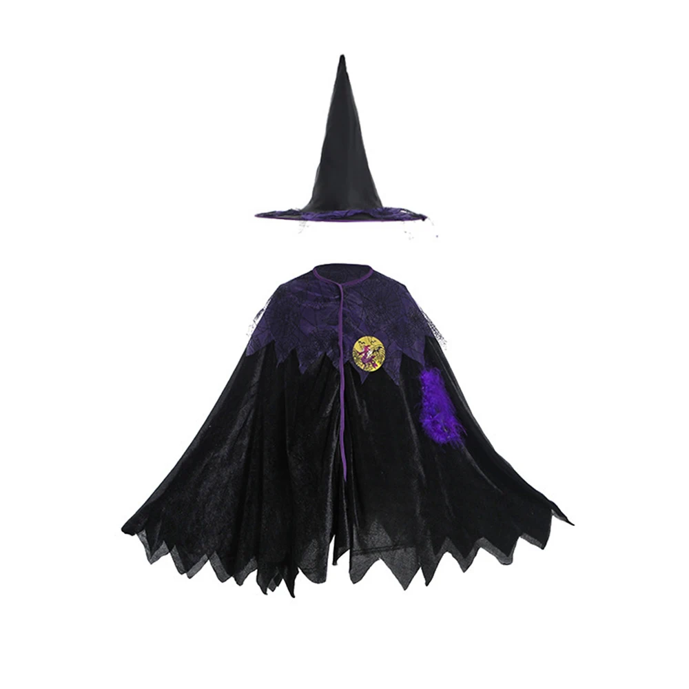 Halloween Girls Witch Dress Carnival Party Toddler Kids Bat Costume Infant Vampirina Dress Up Children Vampire Pumpkin Clothing