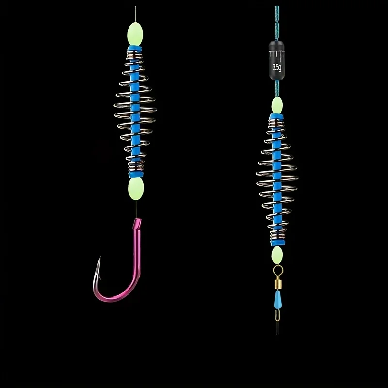 لون عشوائي 30 قطعة صيد سمك الشبوط ماستر عدة المغذية الربيع الطعم قاذفة انفجار السنانير الطعم حامل قضيب تلاعب #6