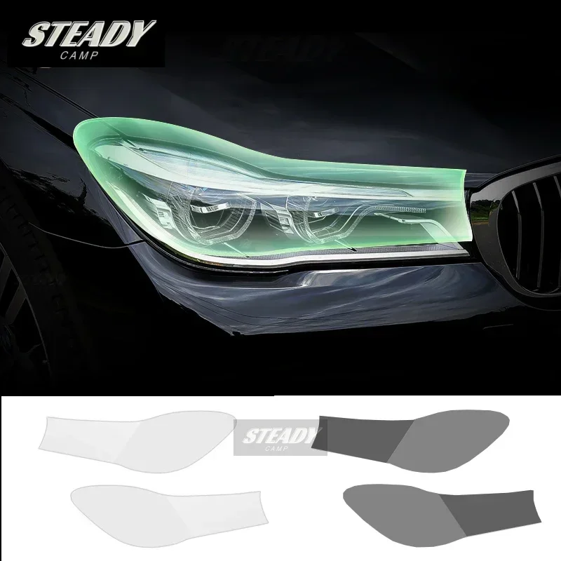 For BMW G11 Series 7 2014 2015 2016 2017 2018Car Exterior Headlight TPU Protective Film Anti-scratch Repair Accessories Refit