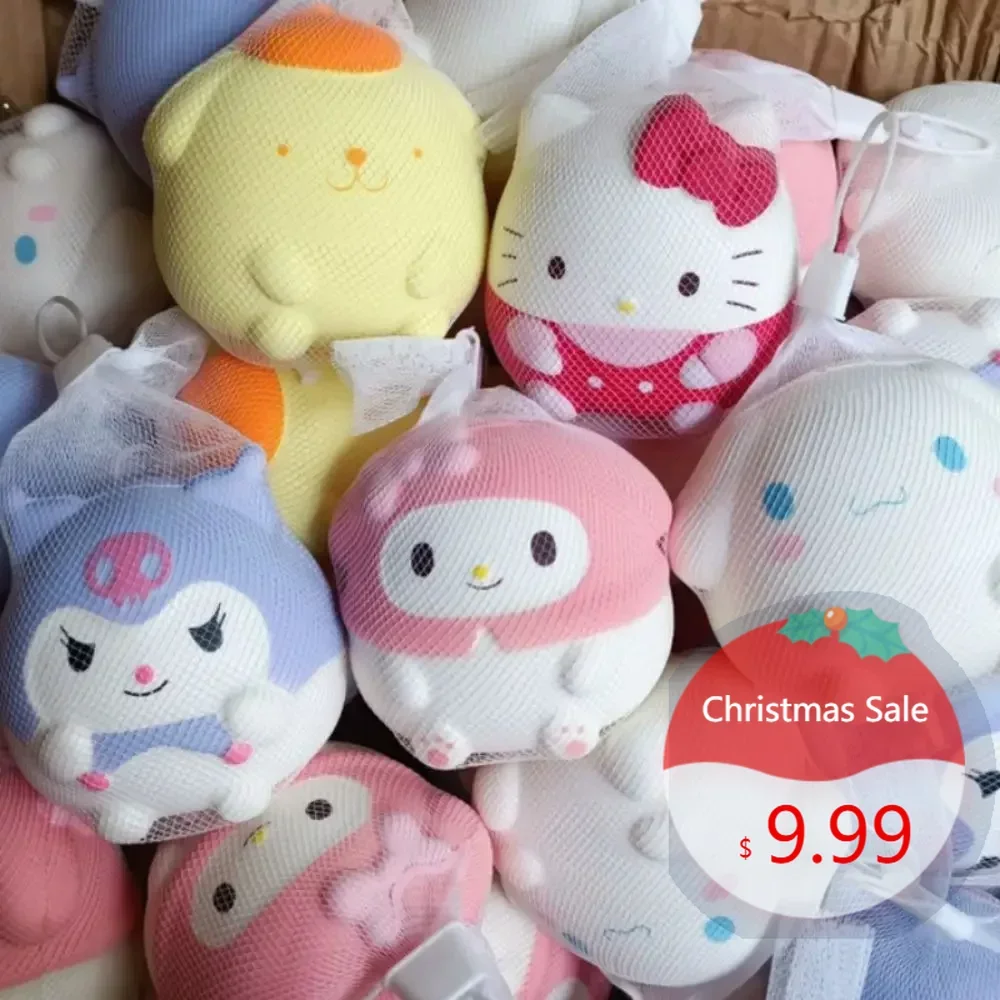 

Sanrio peripheral Melody Decompression Kuromi Cinnamoroll Stress Relief Anime Cartoon Children's Hand Pinch Toy Healing Gift