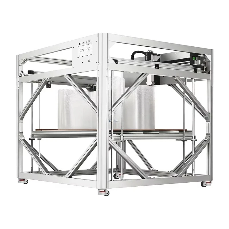 Dual Extruder Fully Enclosed Industrial 3D Printing Machine 60℃ Constant Temp USB Data Transmission