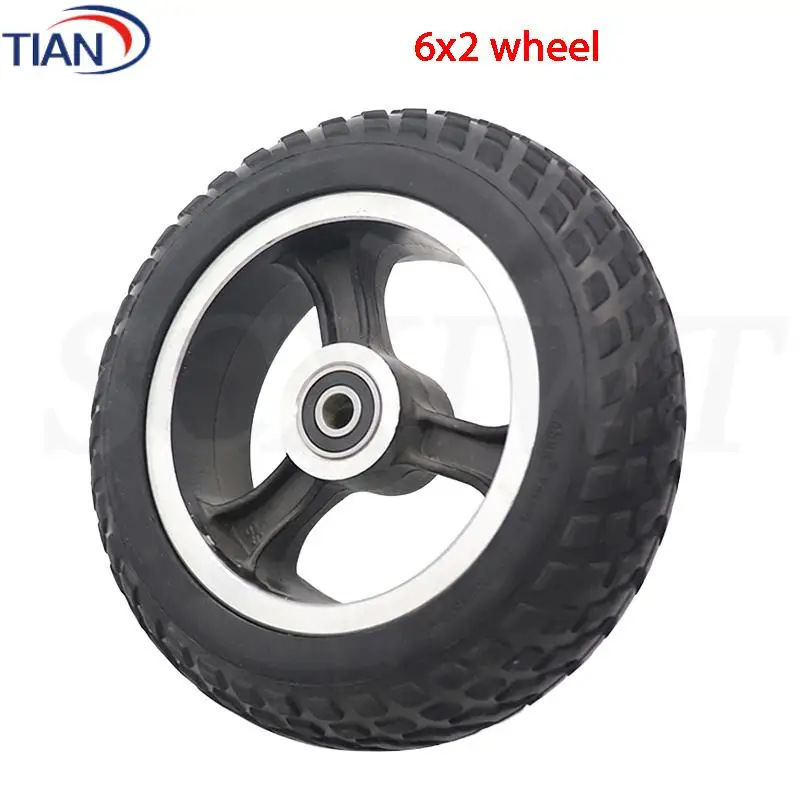 

Off-Road 6x2 Tire for Mini Electric Scooter Trolley - High Quality Thickened wear Resistant Wheel