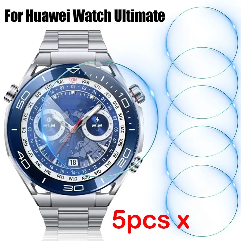 กระจกนิรภัยสําหรับ Huawei Watch Ultimate กระจกป้องกันสําหรับ Huawei Ultimate Screen Protector ภาพยนตร์อุปกรณ์เสริม smartwatch